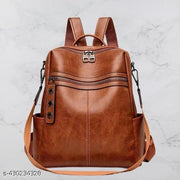 MomsyStore Leather Backpacks For Girls And Women