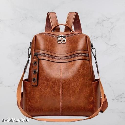 MomsyStore Leather Backpacks For Girls And Women