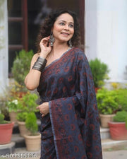 Epiphany Soft Silk Saree With Forbearance Blouse Piece