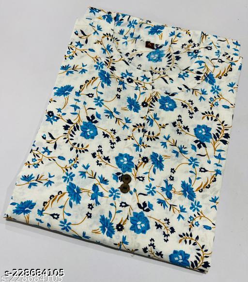 Ladies Printed Pure Cotton Kurti