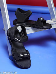 Classic : Men's Black Sandals for Every Occasion