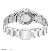 Silver Chain and Pink Dial DB Small Analog Women's & Girl's Watch