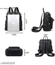 JAISOM Premium Women Backpack | Waterproof Stylish Office College & Travel Bag