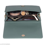 RESHU 6 card slot premium PU leather with heart batch fitting  zipper hand purse for women