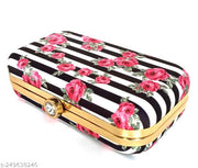Beautiful Handicraft Good Quality Printed Trendy Beautiful Clutch handbag Purse For Wedding, Party, Bridal, Casual