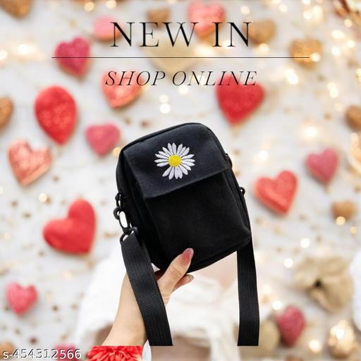 MessengerBag-Black Sling Bag  (Black, 1.5 L)