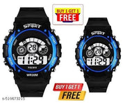 7 LIGHT BLUE\WATCH -COMBO PACK OF 2