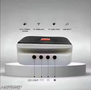 M-412SP (Multicolor) Wireless Bluetooth Speaker | Portable High Bass Mini Speaker with HD Stereo Sound, USB Flash Drive, TF Card, AUX Input, FM Radio, Rechargeable Battery & Universal Device Compatibility