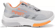 FITLER-Stylish Comfortable Sports Sneakers Running Shoes Running Shoes For Boys AND Girl (Grey)