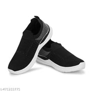 TEXOS Lifestyle Flyknit Memory Foam Casual Slip-On Sneakers Shoes For Men