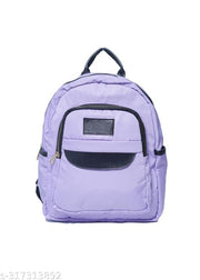 Flap parachute stylish backpack
