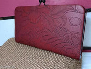 Trendy Classic Wallet For Women maroon