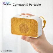DPM Portable Bluetooth Music Speaker with Karaoke Mic Wireless Sound System for Singing and Fun