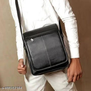 Premium PU Leather Messenger Bag | Stylish Crossbody Sling Bag for Men