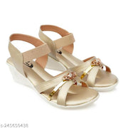 Solid Heel Sandals for Women: Wedge Sandals Flip Flops  Heel Sandals, High Heels Fancy Woman Sandals Woman Flat Sandals