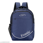 Frantic Polyester Waterproof Laptop, Travel, College, School Bag for Men & Women