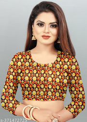 Daily Wear Bollywood Style Printed Saree For Women with Unstitch Blouse Piece