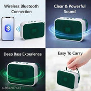 DPM Portable Speaker with Mic, RGB Glow Effect, Deep Bass Sound, Bluetooth Connectivity