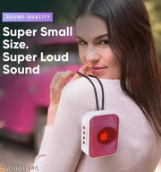 Portable Wireless Bluetooth Speaker with 5W HD Stereo Sound, FM Radio, USB, TF Card & AUX Support | Rechargeable Mini Music Speaker