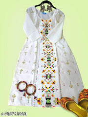 Polyster/Crepe fabric-Premium Kurti For Women
