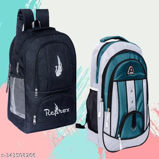 35 L Casual Waterproof Laptop Bag/Backpack for Men Women Boys Girls/Office School College Teens & Students (COMBO 2 PICE)