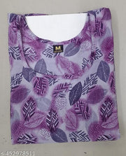 Women Ethnic Wear Women Crepe Fabric Printed Straight Kurti, Size -S, M, L, XL, XXL, 2XL, XXXL, 3XL, 4XL, 5XL ( New Arrival New Design Fashionable Kurti )