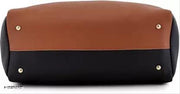 Hercraft Shoulder Pu-Leather Handbags for Women's. Combo Set of 4
