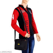 Nylon Sling bag Cross Body Utility Travel Office Business Messenger one Side Shoulder Bag for Men and Women Unisex