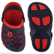 NBLUE-RED Light weight clogs For kids