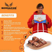 Bersache Soft Classic Casual with  Regular wear with Ultra Soft & Flexibility Technology Slipper for Men's