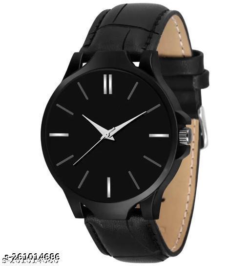 ALL BLACK BOYS SERIES Analog Watch - For Boys 