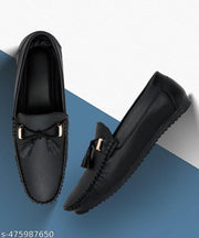 Faux leather loafers shoes for boys and men | Casual formal shoes officewear