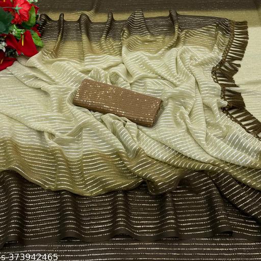 MAHI SEQUINES SAREE