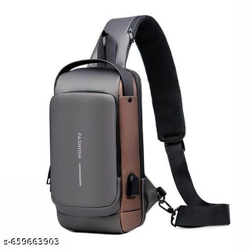 CLASSY FASIONABLE GOOD LOOKING BUSSINES USB PORTAL SHOULDER BAG WAIST USB MULTICOLOURED SLING SHOULDER BAG WITH USB PORT ADVANCE BUSINESS BAG