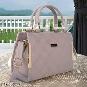 New Stylish Handbag with Embroidered Pattern