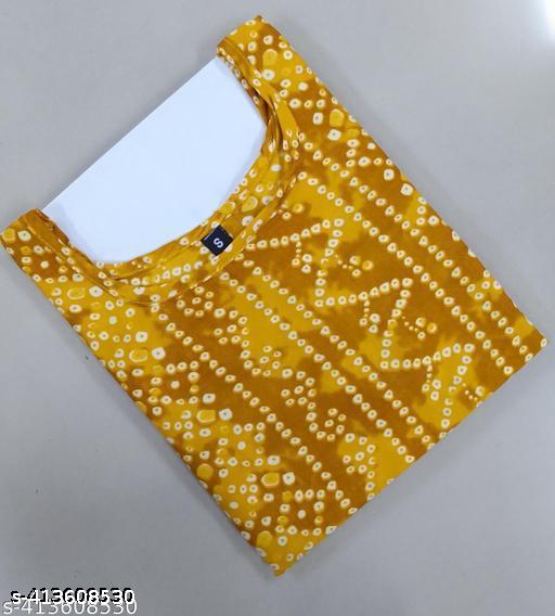 Polyster/Crepe fabric-Kurti For Women, Kurta For Women, Kurta, Women's Kurta, Casual Kurta For Women, Kurta For Women Latest Design, Office Wear Kurta For Women, Kurti, Kurti For Girls, Kurti On Lowest Pric Fashionable Crepe Printed Kurti For Women