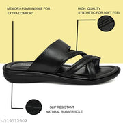 OMA mens casual stylish latest leather SLIPPER SANDAL for men