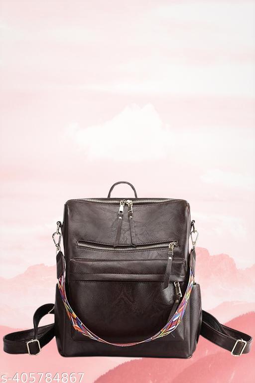 BohoBuzz  Premium Waterproof Backpack For College Girls | Women Office Bag Durable & Daily Usable (Backpack,bag,backpack for women women bag fashion,stylish)