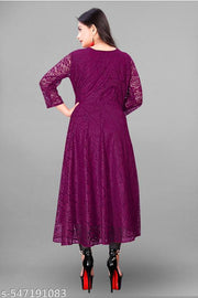 Elegant Net Gown for Women – Perfect for Parties & Special Occasions