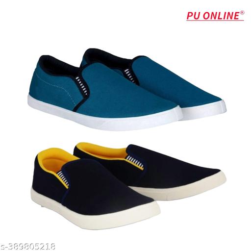 PU ONLINE Exclusive Range of Stylish Comfortable Sports Loffer Running Shoes For Men