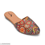 ASMAYANA  Women Rajasthani Half Juti