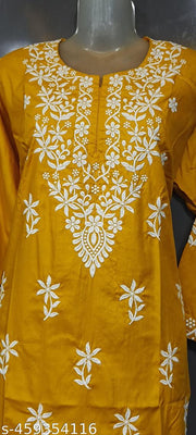 Lucknowi chikankari kurti