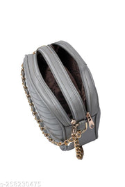 Chain Handle Sling Bag For Girls