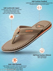 Sparx Flip Flops 48 Olive For Men