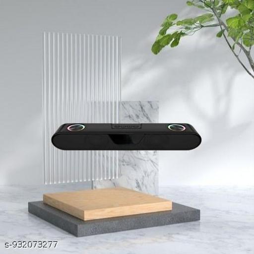 Portable Bluetooth Speaker, 16 Watts, Upto 8h Backup, Dual Drivers + Dual Passive Radiators, Call Function, Bluetooth v5.3 | USB | mSD| AUX, TWS, RGB LED