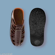 Brown colour kids premium Shoes-sandals for boys and girls stylish and comfortable for daily wear || Kids sandals || Kids slippers for Age 9 months to 5.5 Years