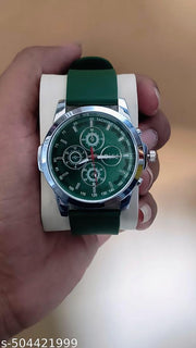 New Trading Casual Silicon Strap men watch Pack of -1