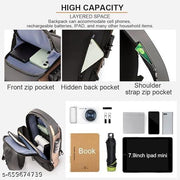 CLASSY FASIONABLE GOOD LOOKING BUSSINES USB PORTAL SHOULDER BAG WAIST USB MULTICOLOURED SLING SHOULDER BAG WITH USB PORT ADVANCE BUSINESS BAG