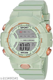 Digital Boy's and Girl'S Sports Watch For Combo