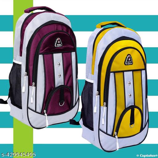 Combo of 2 Backpack Medium Unisex College & School Bags 34 L Laptop Backpack